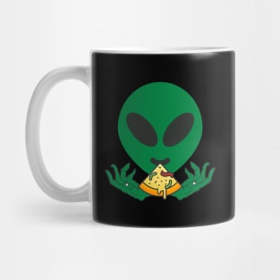 Alien Pizza Eating Mug